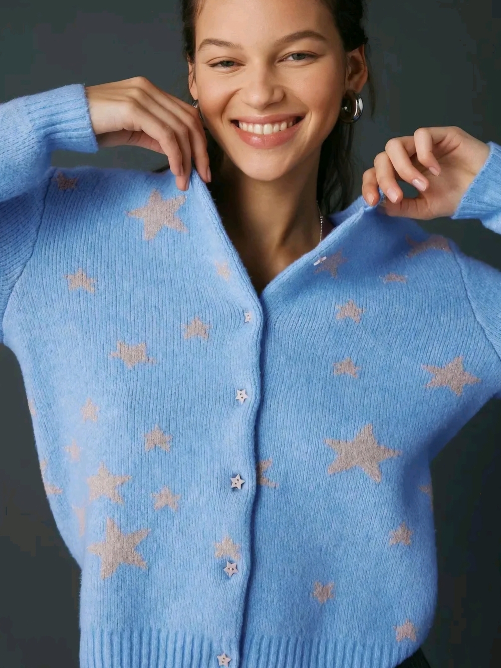 NWOT! Kimchi Blue Rachel Star Cardigan